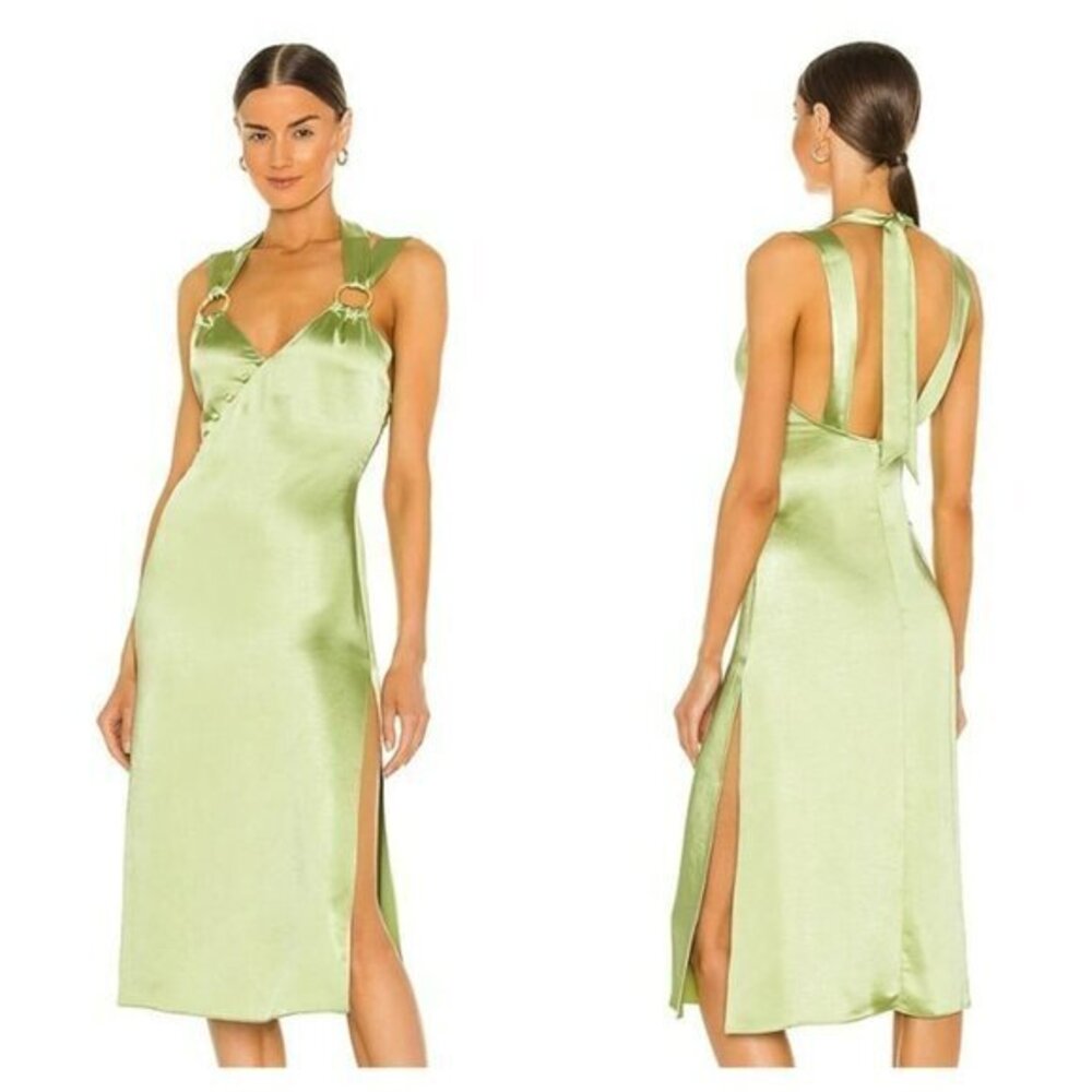 Song of Style Emma Dress - Pistachio Green